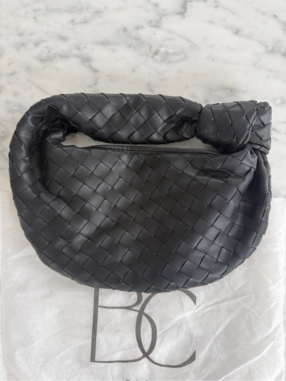Braided Mini Hobo Bag by BCBags